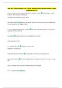 PRN 1032 Client-Centered Care I&vert; Exam Questions with Verified Answers&vert; Latest  Update Graded A&plus; 