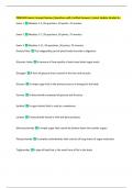 PRN1032 Exams Concept Review&vert; Questions with Verified Answers&vert; Latest Update Graded A&plus; 