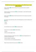 PRN 1032 Final Exam Kahoot Exam Questions with Verified Answers&vert; Latest  Update Graded A&plus; 
