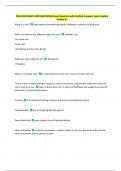PRN-1032 EXAM 3 &lpar;200 QUESTIONS&rpar; Exam Questions with Verified Answers&vert; Latest Update  Graded A&plus; 