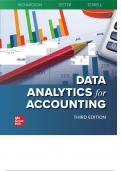 Data Analytics For Accounting 3rd Edition by Richardson&comma; Teeter and Terrell
