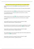 Day 2&colon; WGU D753 Exam Questions with Verified Answers&vert; Latest Update Graded A&plus; 