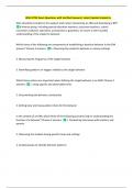 WGU D753 Exam Questions with Verified Answers&vert; Latest Update Graded A&plus; 