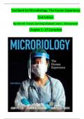 Test Bank For Microbiology&colon; The Human Experience 2nd Edition By John W Foster&comma; Zarrintaj Aliabadi&comma; Joan L Slonczewski 9780393533248 Chapter 1-27 Complete Guide &period;