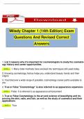 Milady Chapter 1 &lpar;14th Edition&rpar; Exam Questions And Revised Correct Answers&period;