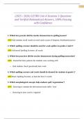LETRS Unit 4 &ndash; Session 5 &lpar;2025&sol;2026&rpar; Questions and Verified Rationalized Answers &ndash; Complete Study Material