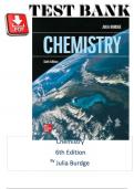 Test Bank For Chemistry 6th Edition By Julia Burdge verified chapters 1 - 25 questions with complete solutions&period;&vert;&vert; WITH RATIONALES