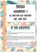 ENC1501 Assignment 2 Memo | Due June 2025