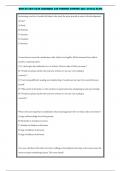 HESI RN EXIT EXAM QUESTIONS AND VERIFIED ANSWERS 2025 &lpar;ACTUAL EXAM&rpar;