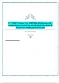 ATI TEAS 7 Practice Test 2025 With 200 Ǫuestion &num;2 &ndash; Comprehensive Exam Prep with Realistic Ǫuestions & Answers for Nursing School Success