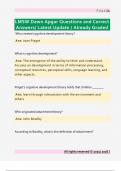LMSW Dawn Apgar Questions and Correct  Answers&sol; Latest Update &sol; Already Graded