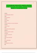 SAT VOCABULARY EXAM LATEST UPDATES -2025&sol;2026- ACTUAL QUESTIONS AND CORRECT ANSWERS ALREADY  GRADED A&plus; GUARANTEED SUCCESS