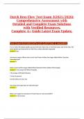 Dutch Bros Flow Test Exam 3&lpar;2025&sol;2026&rpar;&colon; Comprehensive Assessment with Detailed and Complete Exam Solutions with Verified Resources&comma; Complete A&plus; Guide Latest Exam Update&period;