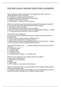 PCB 3063 EXAM 4 REVIEW QUESTIONS & ANSWERS