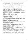 USF PCB 3063 EXAM 2 QUESTIONS & ANSWERS