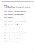 CON 1100V Unit 4 Exam Questions with Answers