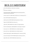BUS 215 MIDTERM