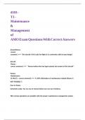 CMATS Exam Questions With Correct Answers&period;