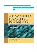 Test bank for advanced practice nursing essential knowledge for the profession 3rd edition denisco chapter 1 31 complete guide&vert;2025&sol;2026&vert; complete Q & A