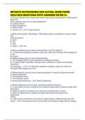 NETSUITE SUITEFOUNDATION ACTUAL EXAM PAPER 2025&sol;2026 QUESTIONS WITH ANSWERS RATED A&plus;