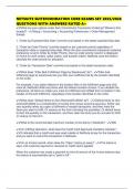 NETSUITE SUITEFOUNDATION CORE EXAMS SET 2025&sol;2026 QUESTIONS WITH ANSWERS RATED A&plus;