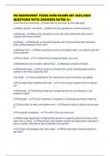 PSI MANICURIST TEXAS CORE EXAMS SET 2025&sol;2026 QUESTIONS WITH ANSWERS RATED A&plus;