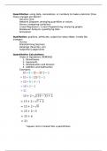 Quantitative Analysis for Business C723 WGU Study Guide for Pre Assessment OA