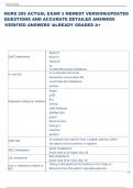 Exam &lpar;elaborations&rpar; NURS 205   