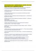 SUITEFOUNDATION COMPREHENSIVE EXAMS 2025&sol;2026 QUESTIONS WITH ANSWERS RATED A&plus;