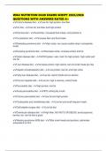 WGU NUTRITION D440 EXAMS SCRIPT 2025&sol;2026 QUESTIONS WITH ANSWERS RATED A&plus;