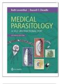 Test Bank for Medical Parasitology A  Self-Instructional Text 7th Edition by  Leventhal and Cheadle QUESTIONS AND  CORRECT ANSWERS &lpar;VERIFIED  ANSWERS&rpar; PLUS RATIONALES 2025