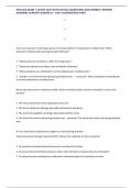 NUR 384 EXAM 1 LATEST 2025 WITH ACTUAL QUESTIONS AND CORRECT VERIFIED ANSWERS ALREADY GRADED A&plus; 100&percnt; GUARANTEED PASS&excl;