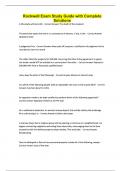 Rockwell WA Real Estate Complete Test Bundle 2025&sol;2026 with Complete Solutions