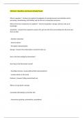 COG Exam I Questions and Answers Already Passed 