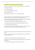 Caring for CVAD - post test 1 Questions Answered Correctly Graded A&plus;