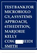 Test Bank for Microbiology A Systems Approach&comma; 6th Edition by Marjorie Kelly