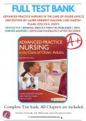 Test Bank for Advanced Practice Nursing in the Care of Older Adults 2nd Edition By Laurie Kennedy-Malone&semi; Lori Martin-Plank&semi; Evelyn G&period; Duffy Chapter 1-19 Complete Guide A&plus;