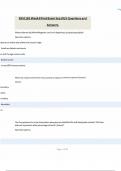 ERSC181 Week 8 Final Exam Sep 2025 Questions and Answers&period;