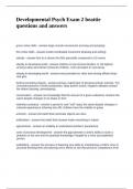 Developmental Psych Exam 2 beattie questions and answers