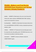 PN3006 - Midterm and Final Review  2025&sol;2026 Exam Questions and Verified  Answers &vert; Already Graded A&plus;