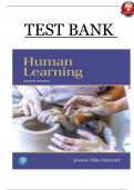 TEST BANK FOR Human Learning 7th Edition By Jeanne Ormrod