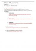 BIO 201L Lab 4 Diffusion and Osmosis SUMMER 2025