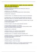FNDH 620 COMPREHENSIVE EXAMS 2025&sol;2026 QUESTION AND SOLUTIONS GRADED A&plus;