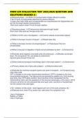 FNDH 620 EVALUATION TEST 2025&sol;2026 QUESTION AND SOLUTIONS GRADED A&plus;