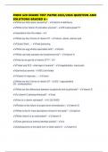 FNDH 620 EXAMS TEST PAPER 2025&sol;2026 QUESTION AND SOLUTIONS GRADED A&plus;