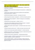 FNDH 620 MAIN EXAMS SCRIPT 2025&sol;2026 QUESTION AND SOLUTIONS GRADED A&plus;