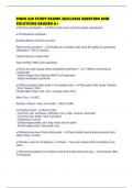 FNDH 620 STUDY EXAMS 2025&sol;2026 QUESTION AND SOLUTIONS GRADED A&plus;