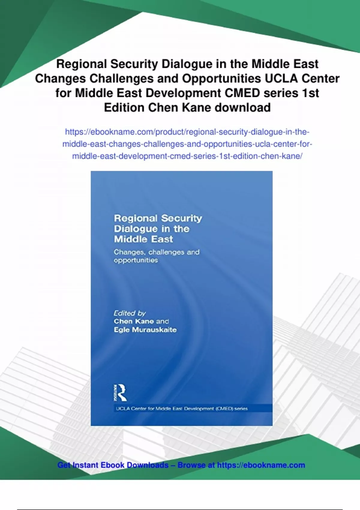 Summary Regional Security Dialogue in the Middle East Changes ...
