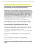 Professional Selling Chapter 1 Selling and Salespeople Exam Questions and Answers Graded A&plus;