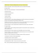 Vicki West Exam 1 Professional Selling Questions and Answers Solved Correctly 